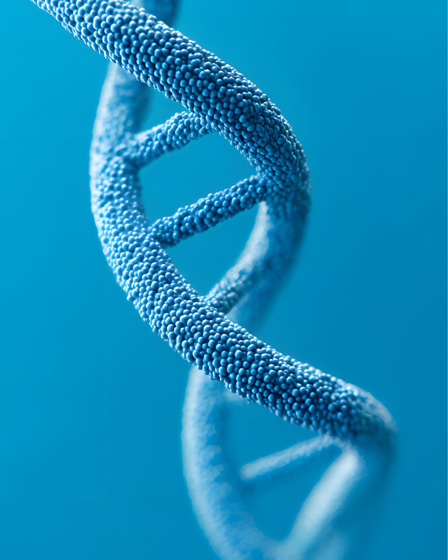 DNA double helix representing root-cause healthcare at Prince Health